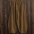 Cotton Linen Style Bloomers Wide Leg Pants paulapicks