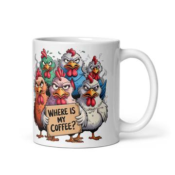 Funny Chicken, Where is My Coffee?