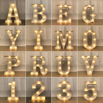 LED Alphabet Letters paulapicks