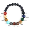 Eight Planets Natural Stone Bracelet - paulapicks