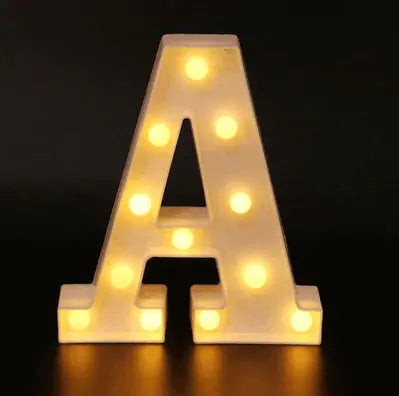 LED Alphabet Letters paulapicks