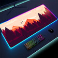 Luminous LED Lighting Mouse Pad.