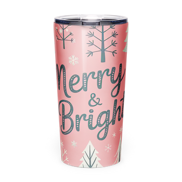 Sleek 20oz Steel Travel Tumbler