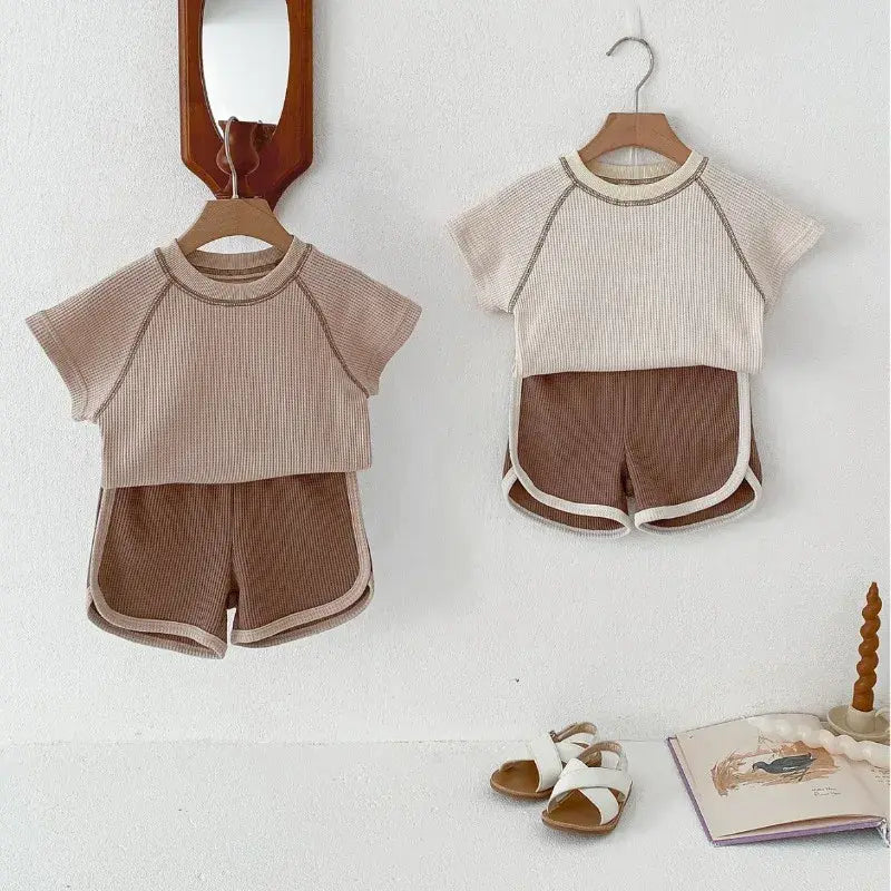 Korean Toddler Baby Pure Cotton Clothes paulapicks