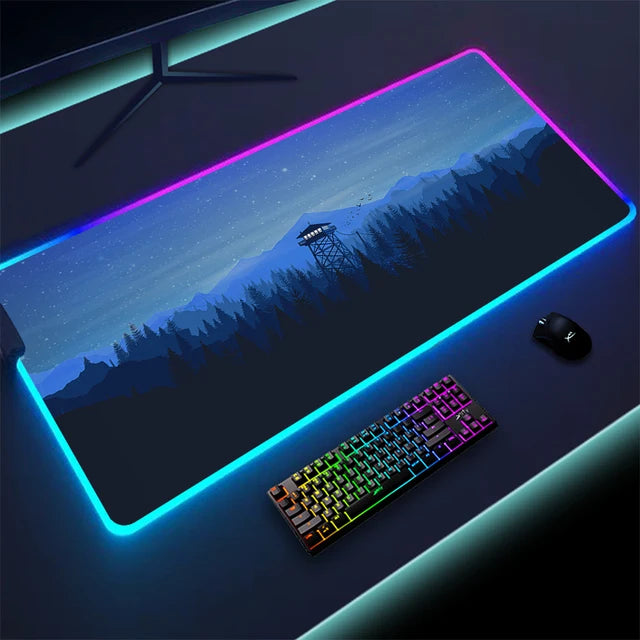 Luminous LED Lighting Mouse Pad.