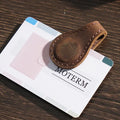 Magnetic Leather Bookmark paulapicks