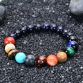 Eight Planets Natural Stone Bracelet - paulapicks