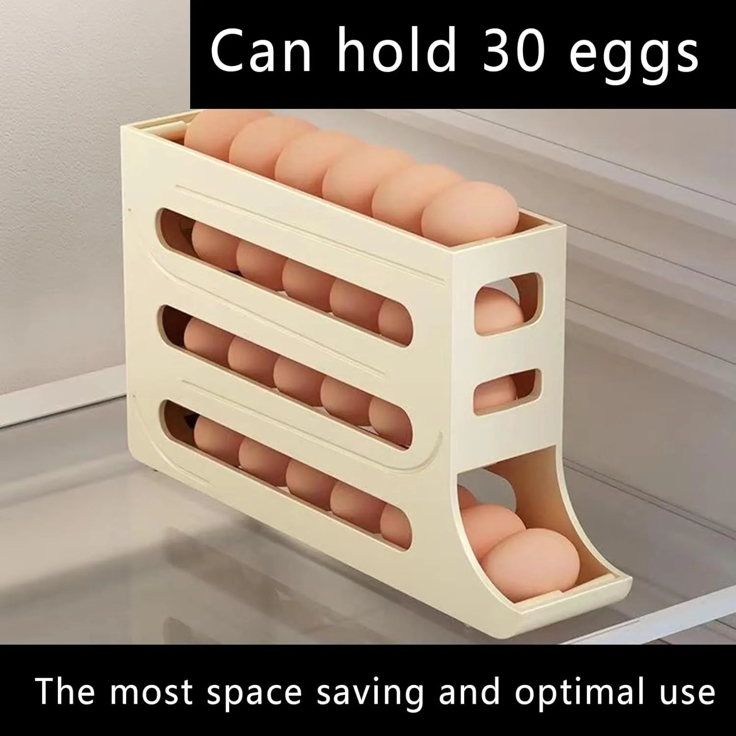 4 Tiers Egg Holder for Fridge paulapicks