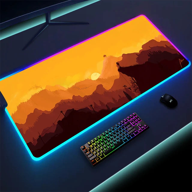 Luminous LED Lighting Mouse Pad.