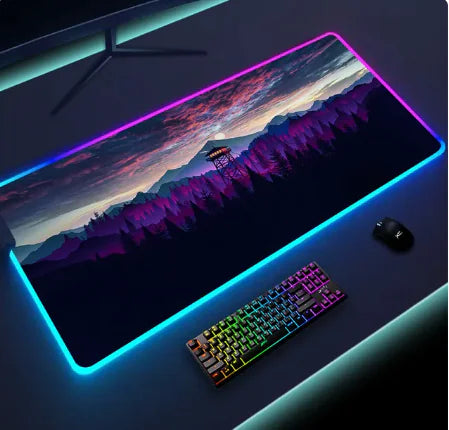 Luminous LED Lighting Mouse Pad.