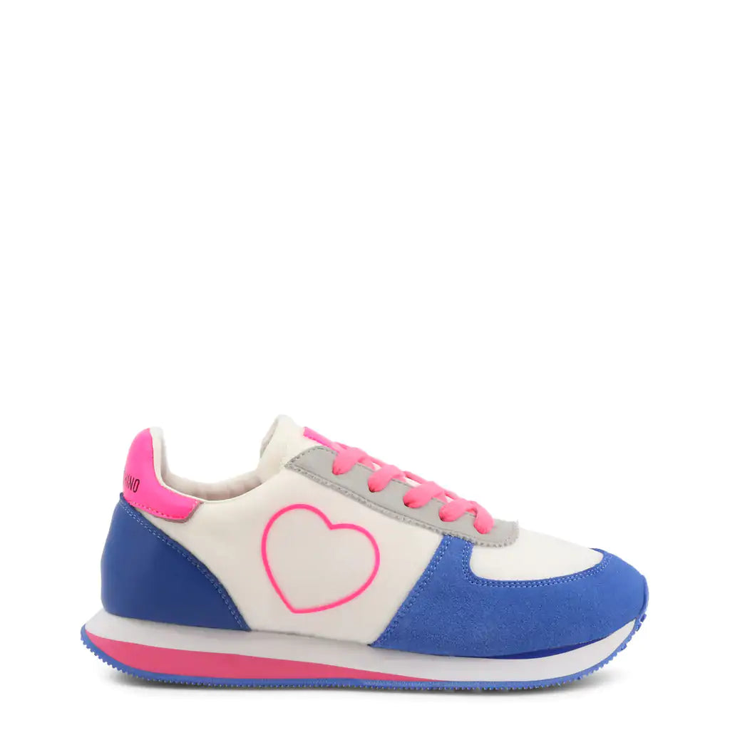 Blue Heart Sneakers - paulapicks