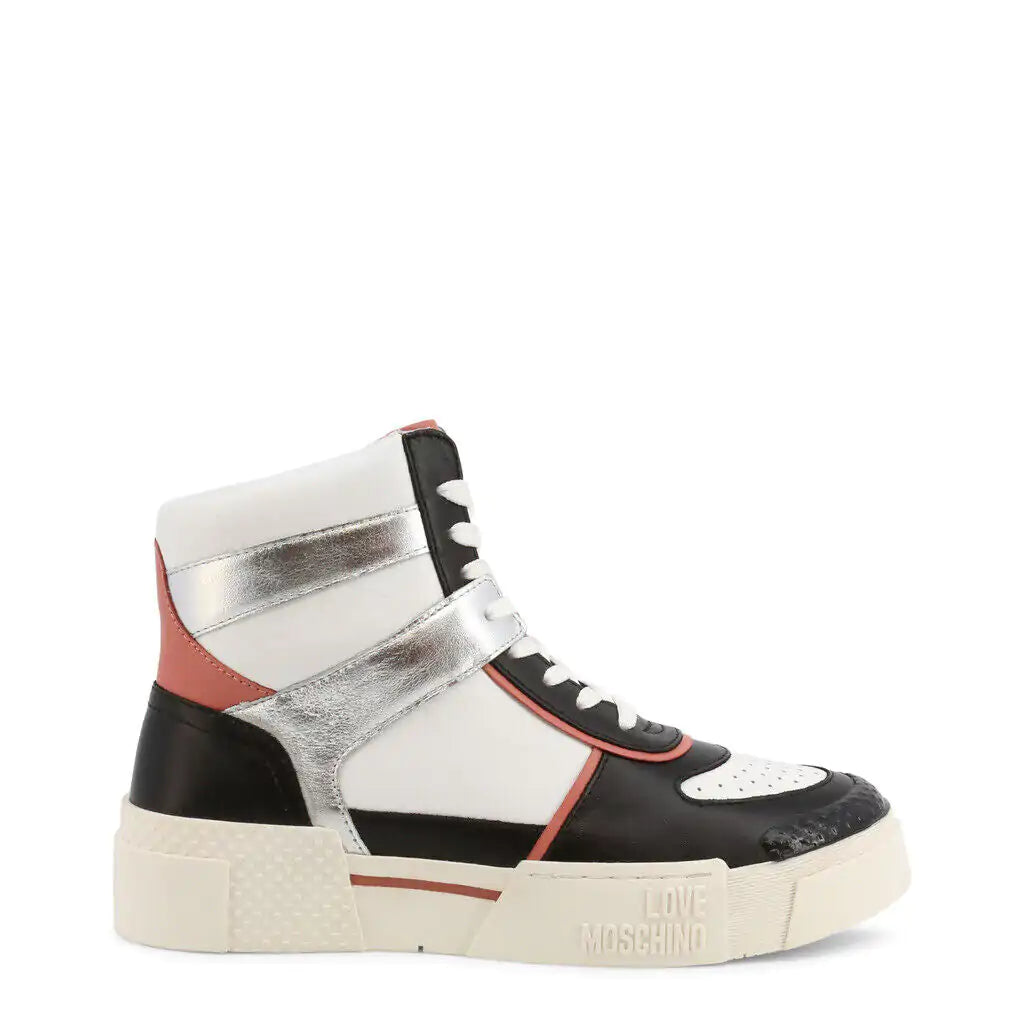 Silver High Top Sneakers - paulapicks