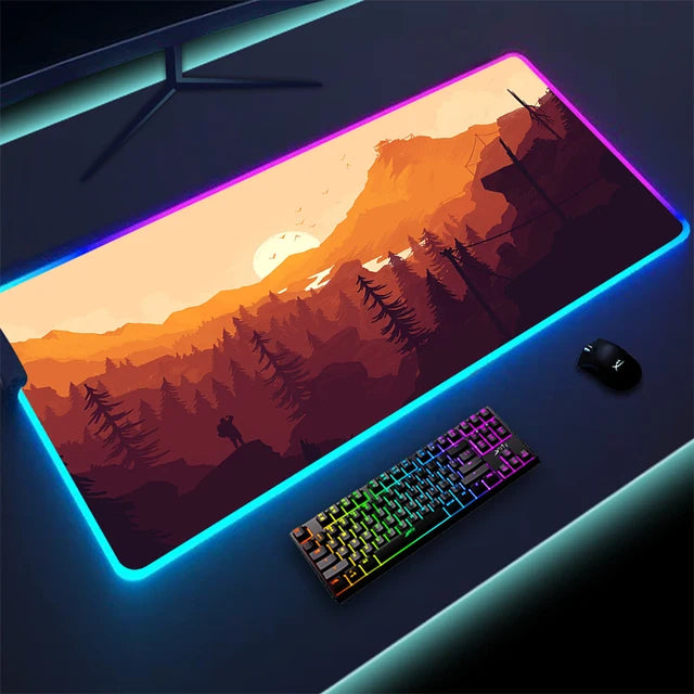 Luminous LED Lighting Mouse Pad.