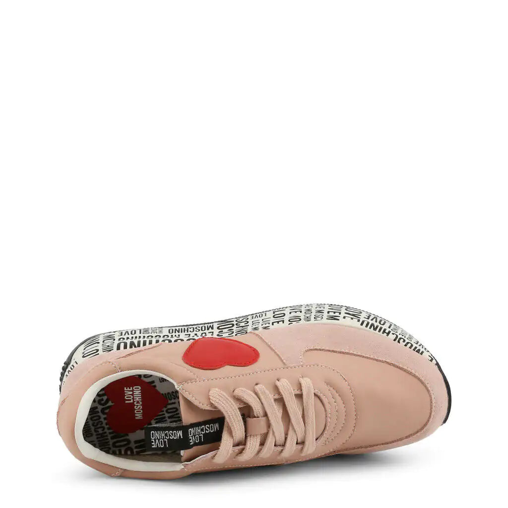 Pink Heart Sneakers - paulapicks