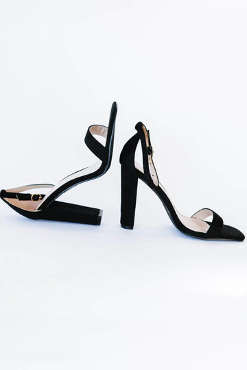 Elegant Block Heel Sandals.