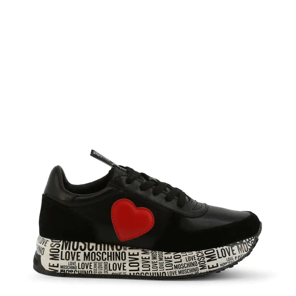 Black Heart Sneakers - paulapicks