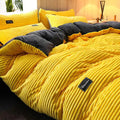 Corduroy Velvet Duvet Bedding Set - paulapicks