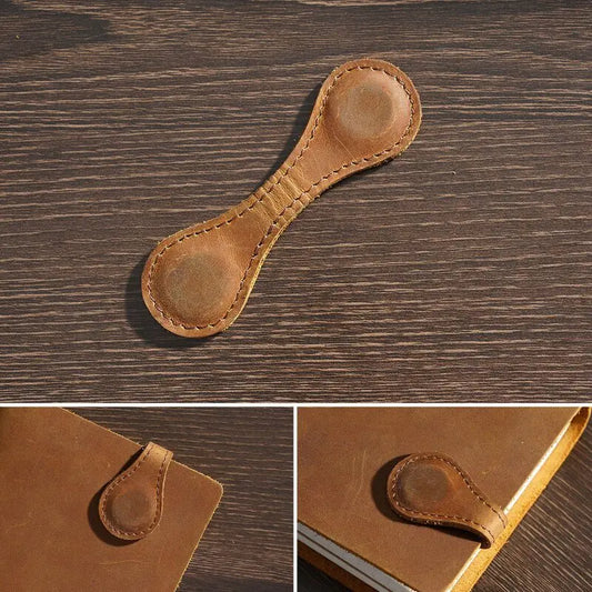 Magnetic Leather Bookmark paulapicks