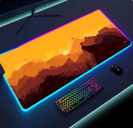 Luminous LED Lighting Mouse Pad.