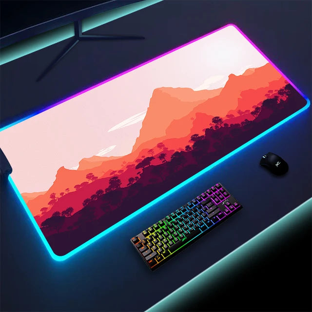 Luminous LED Lighting Mouse Pad.