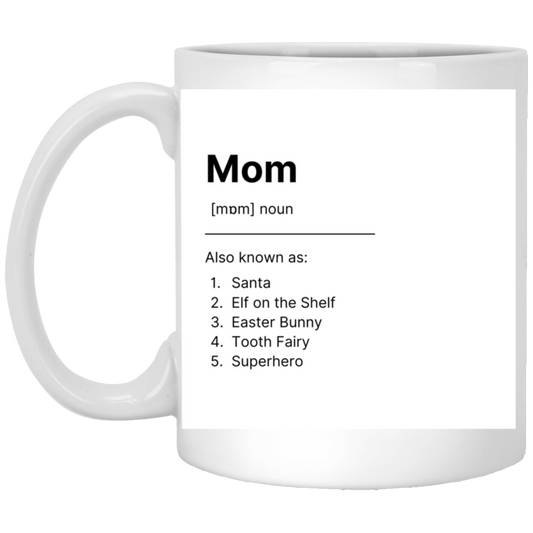 XP8434 11oz White Mug.