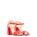 Patent Leather High Heel Sandals - paulapicks