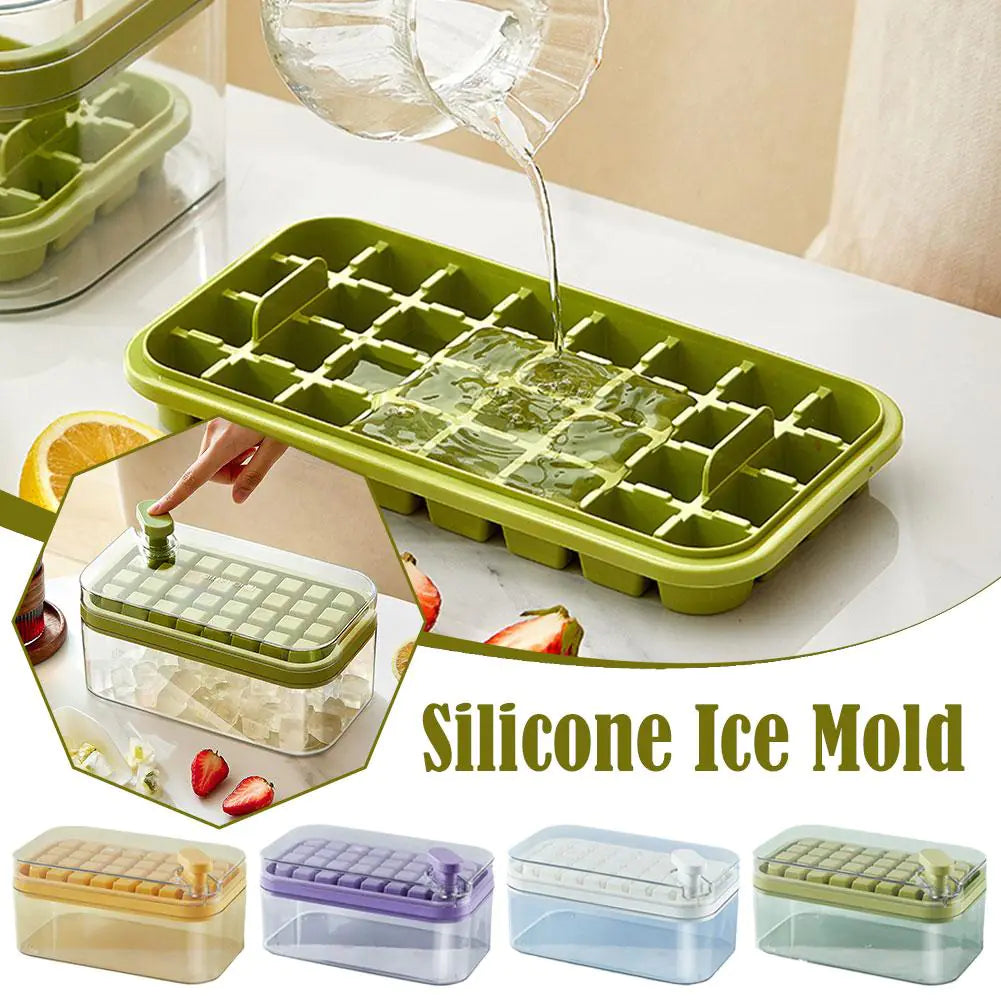 Ice Cube Maker With Storage Box paulapicks