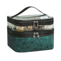 Multifunction Double Transparent Cosmetic Bag.