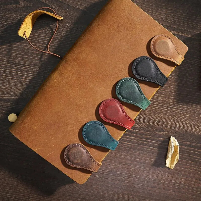 Magnetic Leather Bookmark paulapicks