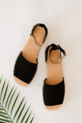 Peep-Toe Espadrille Shoes - paulapicks