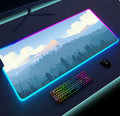 Luminous LED Lighting Mouse Pad.