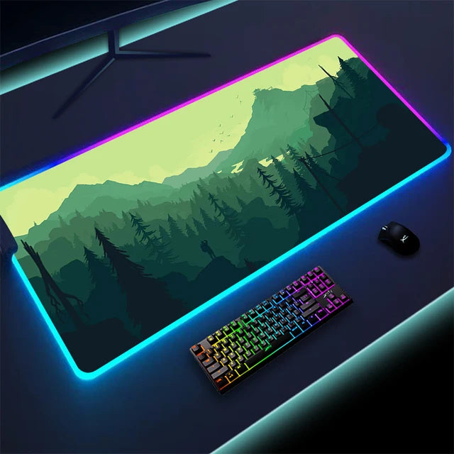 Luminous LED Lighting Mouse Pad.