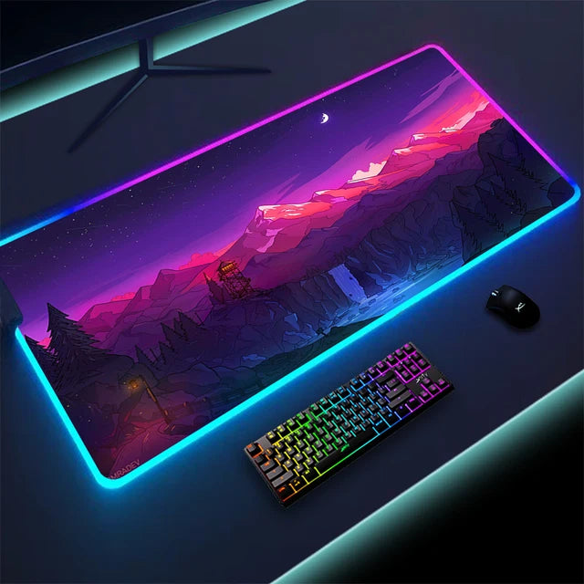 Luminous LED Lighting Mouse Pad.