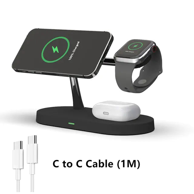 3-in-1 Wireless Magsafe Charger Stand.