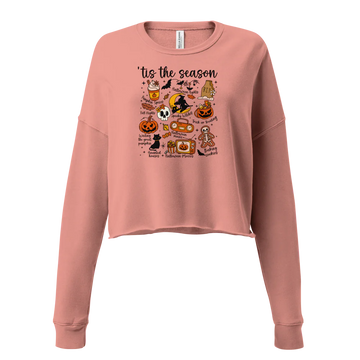 tis the season - Women's Cropped Sweatshirt