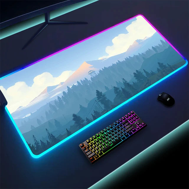 Luminous LED Lighting Mouse Pad.