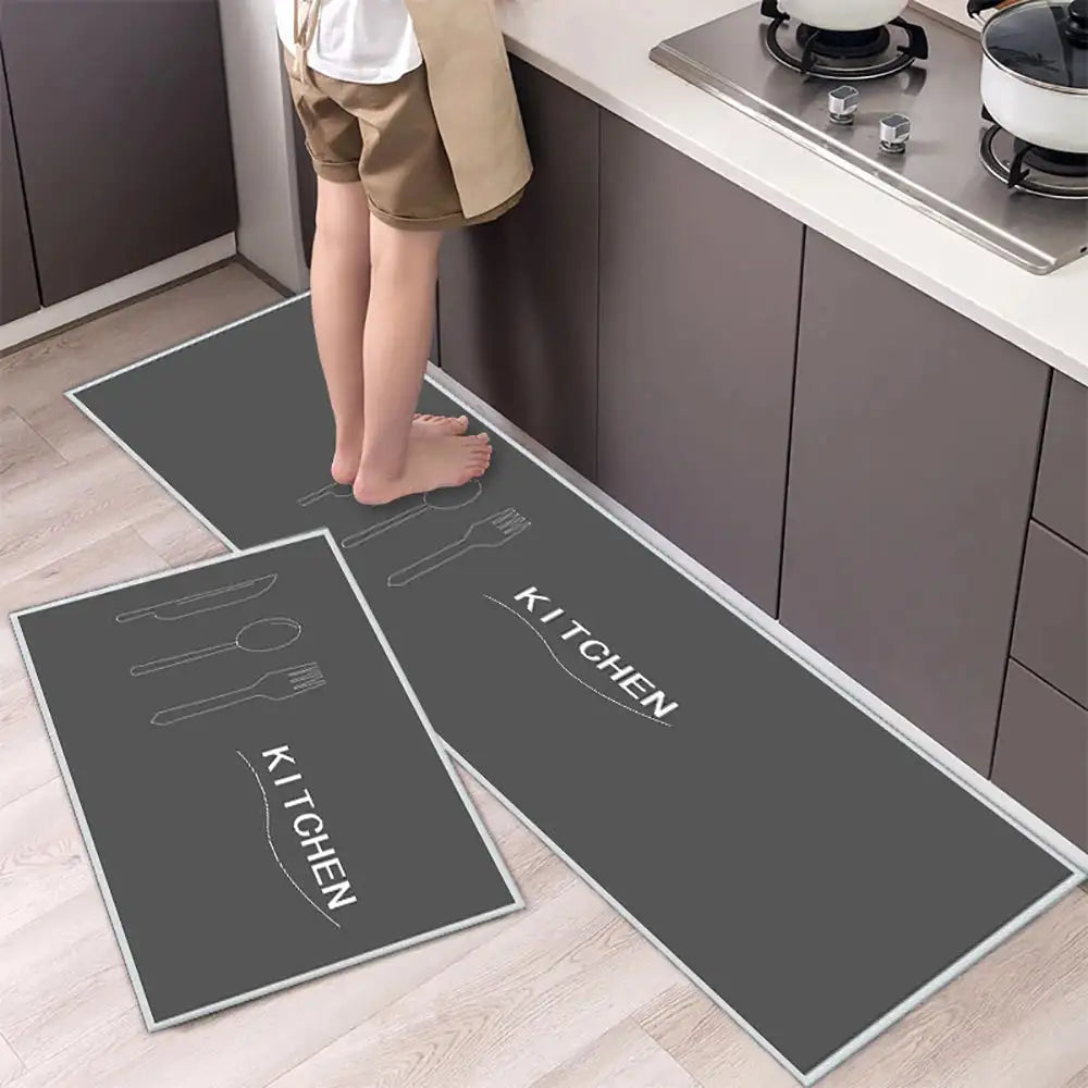 Modern Non-Slip Kitchen Mat paulapicks