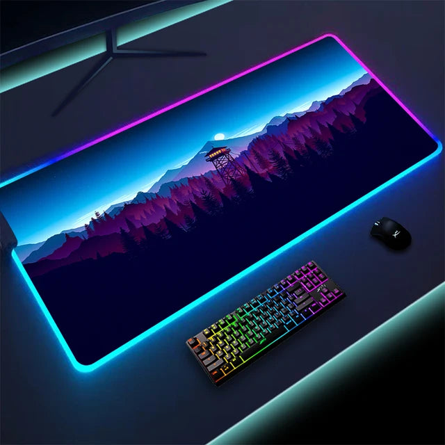 Luminous LED Lighting Mouse Pad.