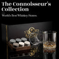 The Connoisseur's Set - Whiskey Stones & Signature Glass Edition - paulapicks