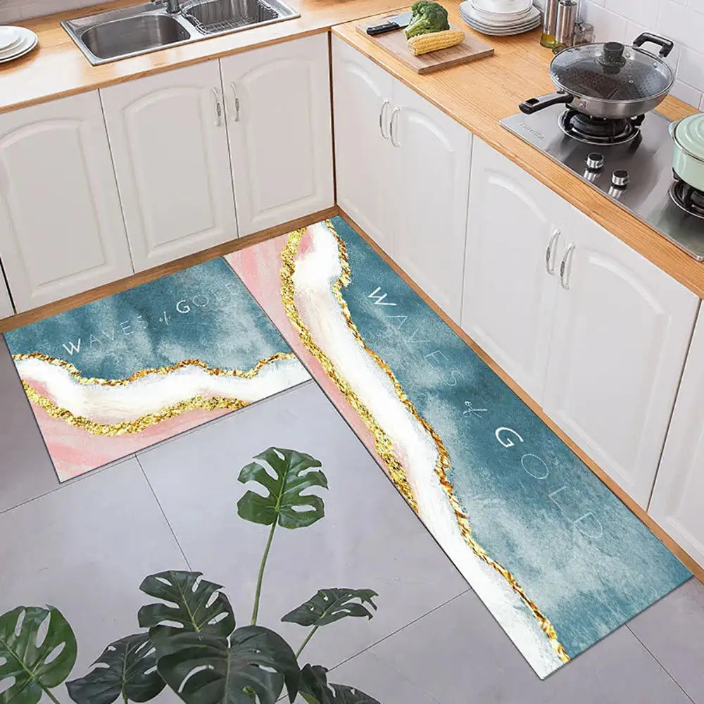 Modern Non-Slip Kitchen Mat paulapicks