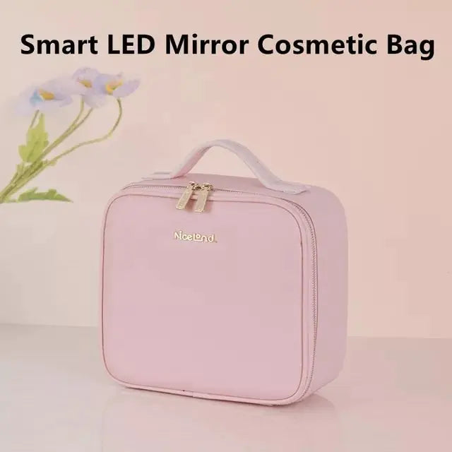 Smart  LED Cosmetic Case with Mirror.