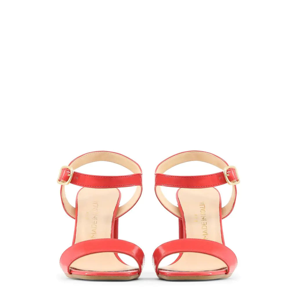 Patent Leather High Heel Sandals - paulapicks