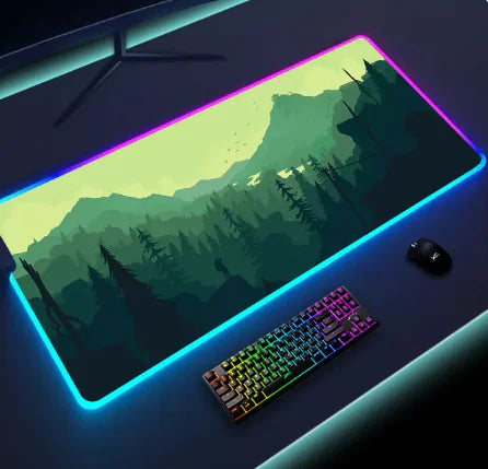 Luminous LED Lighting Mouse Pad.