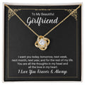 Cherished Connections Love Knot Necklace - Elegantly Capturing Deep Bonds - paulapicks