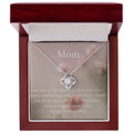 Mom for Mother's Day Love Knot Necklace - paulapicks