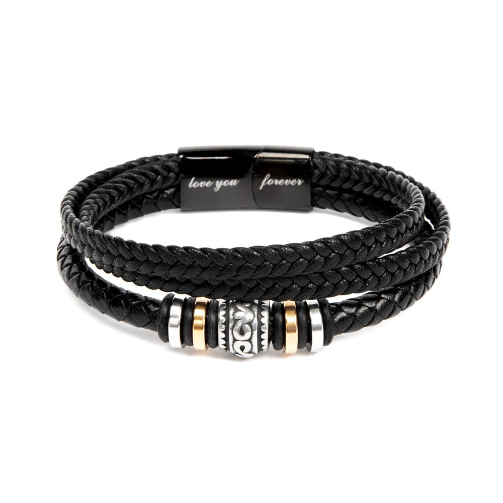 Men's "Love You Forever" Bracelet - paulapicks