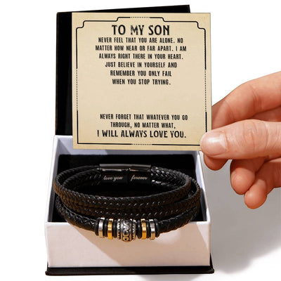 Men's "Love You Forever" Bracelet.