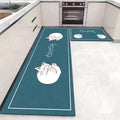 Modern Non-Slip Kitchen Mat paulapicks