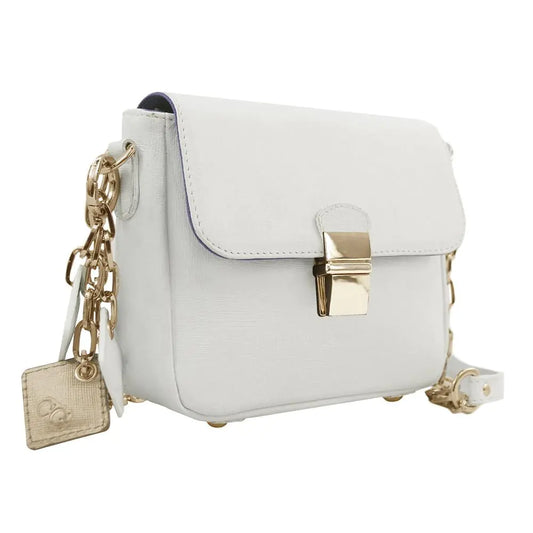 Tiny Leather Handbag -White (Option 2) paulapicks