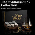 The Connoisseur's Set - Whiskey Stones & Crystal Nosing Tasting Glass - paulapicks